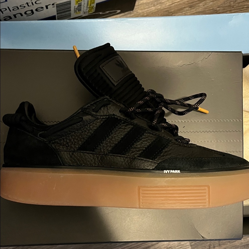 IVY PARK Black Sneakers with Tan Sole